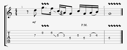 Blues Guitar Lick - Down in G blues-guitar-lick-in-g